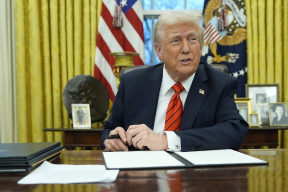 Открытое письмо Трампа диктаторам (из одного слова)